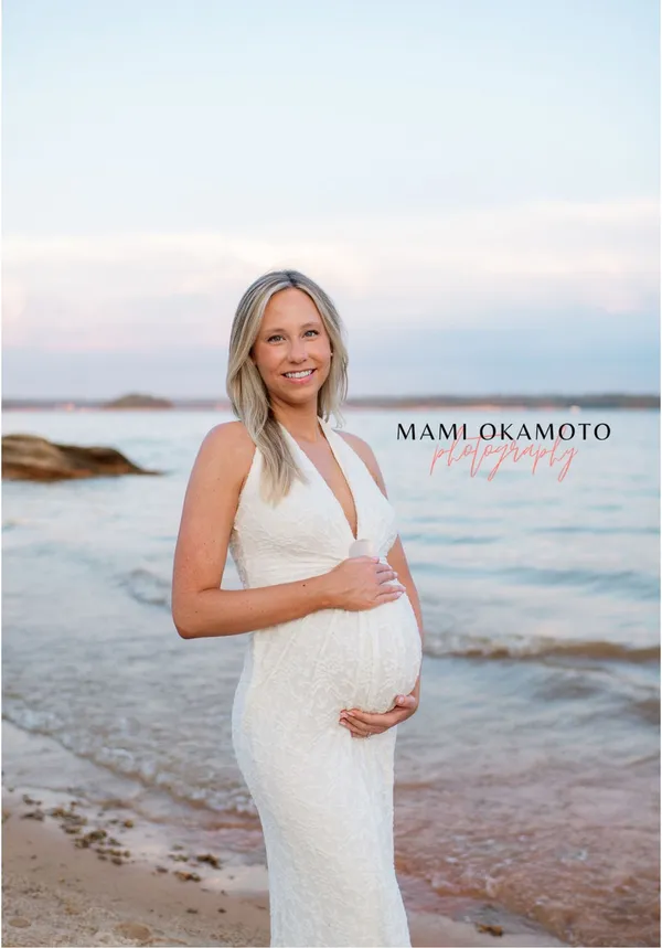 White Sheen maxi dress - Image 5