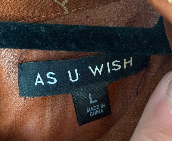 This is a size large made by “as you wish” - Image 11