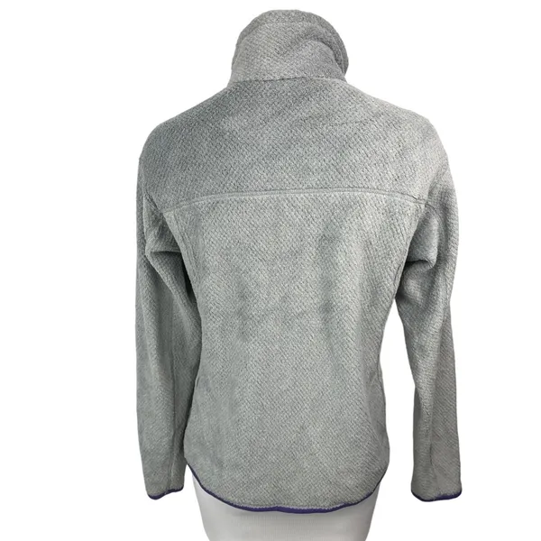 Patagonia Gray Purple Re-Tool Snap Outdoor Hiking Pullover Sweater Top Size M - Image 2