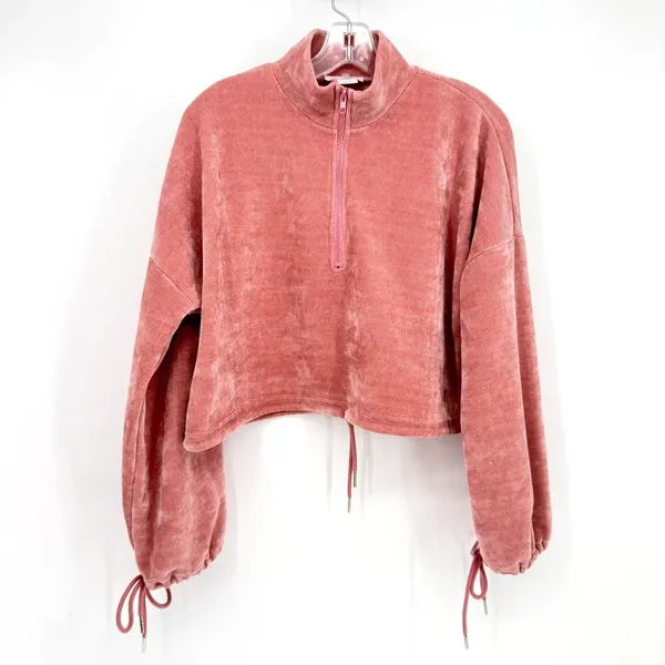 Lovers‎ + Friends Revolve Aya Chenille Top Women S Pink Coquette Loungewear Cozy - Image 5