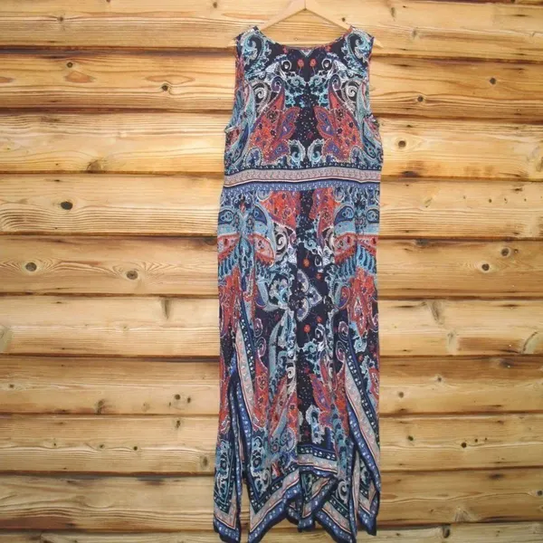 BILA Bohemian Print Maxi Dress - Image 7