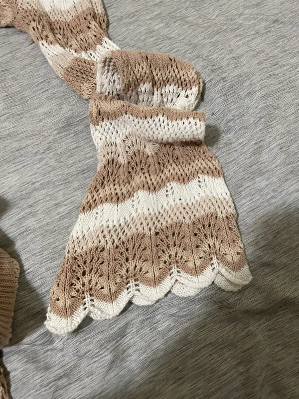 Princess Polly Leah Knit Set Beige Multi - Image 6