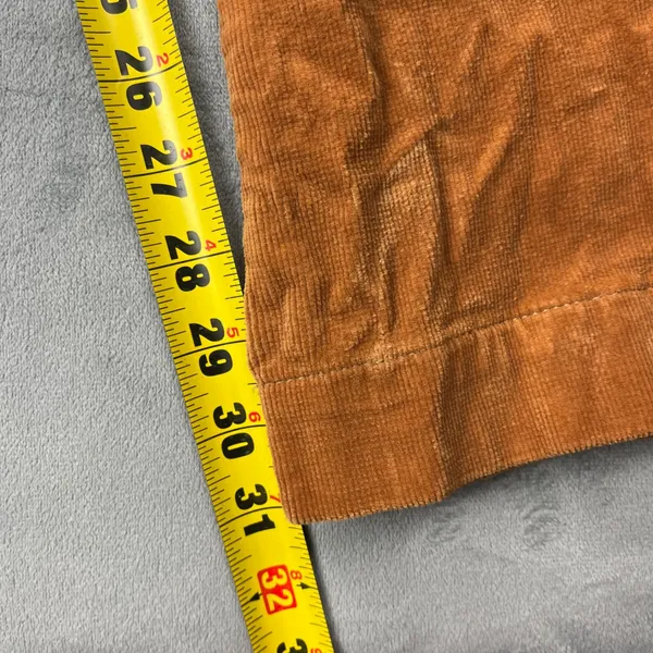 Rolla's Eastcoast Flare Pants 29 Camel Brown Corduroy High Rise 70s Retro - Image 4