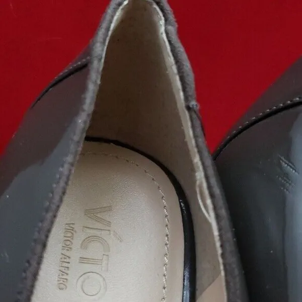 Victor Alfaro Heels Brown High Heels Pumps Size 8.5 B - Image 7