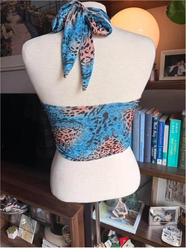 I.am.Gia animal print halter top - Image 4