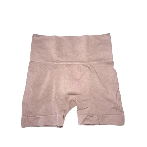 NWOT SET Active SCULPTFLEX Bike Shorts Small Taupe Brown Seamless High Rise - Image 2