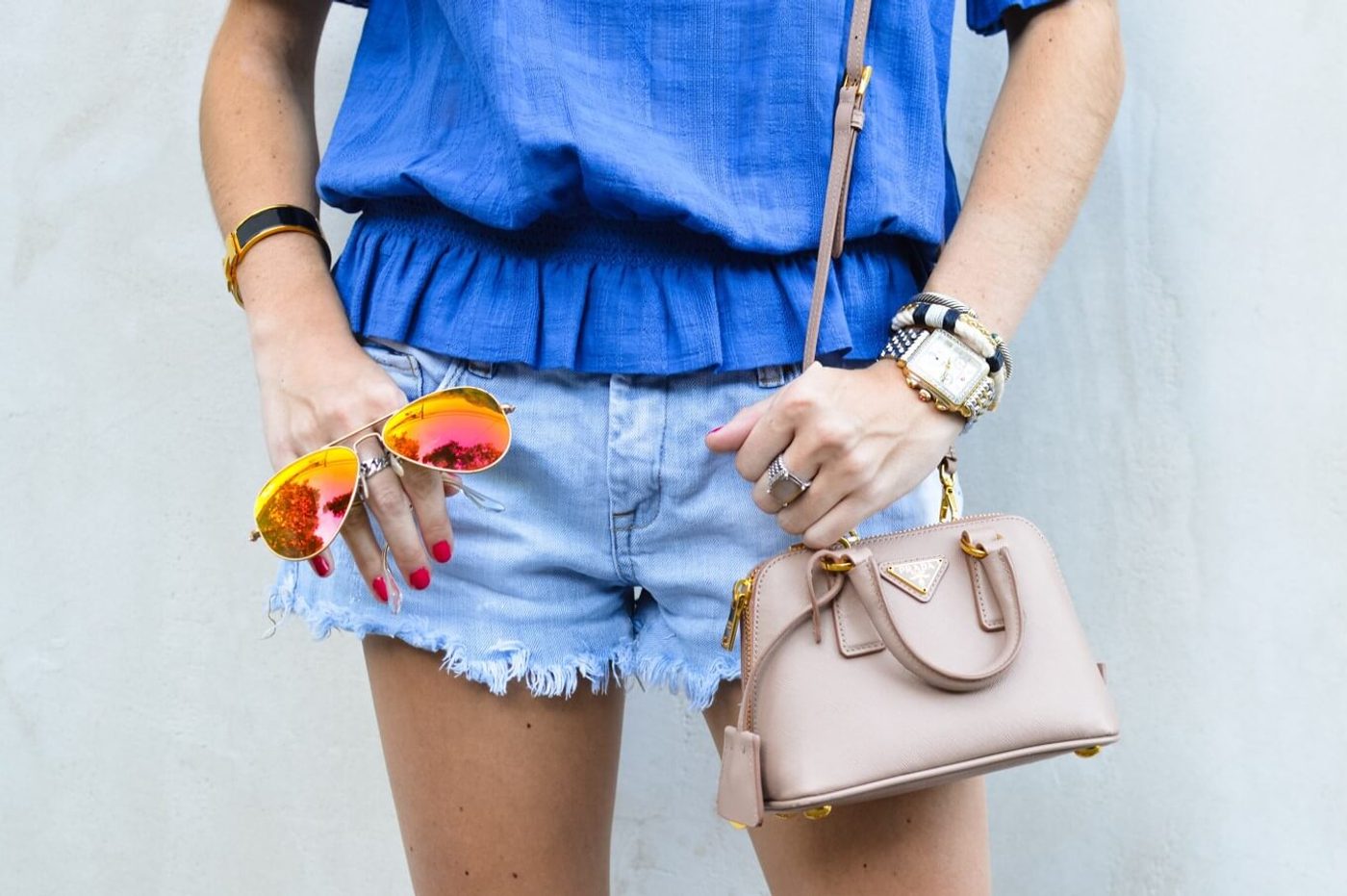 jean shorts
