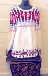Cotton On light weight fairisle Christmas winter sweater M new Photo 0