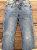 Lucky Brand Womens Straight Leg Jeans Medium Wash Blue Denim Size 4/27R Photo 0