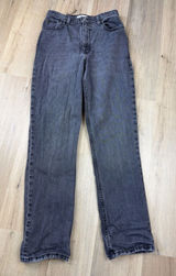 Abercrombie & Fitch Curve Love 90s Straight Ultra‎ High Rise Faded Black 28/6R Photo 0
