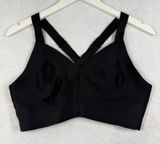 Alo‎ Yoga Women Black Fast Bra Adjustable Criss Cross Straps Activewear W7162R M Photo 0