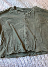 American Eagle Short Sleeve Top crop Photo 0