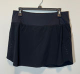Athleta Run With It Skort Women's Medium Black Active Running Tennis Pocket Photo 0
