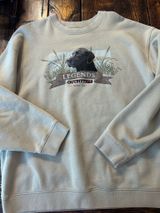 Vintage Dog Sweatshirt Tan Size XL Photo 0