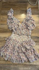 Love Shack Fancy Floral Dress Mini Photo 0