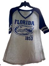 UF University of Florida Gators Champion Women's V-Neck Tee Shirt, Large Photo 0