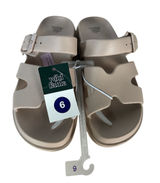 wild fable Neutral Beige Double-Strap Slide Sandals NWT Photo 0