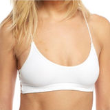 Free People Strappy Side Bra Bralette in White Photo 0