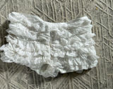 White Ruffle Shorts Edikted Photo 0