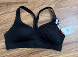 Champion The Curvy Sports Bra Black Moderate Support Racerback B9373 XL New Photo 0