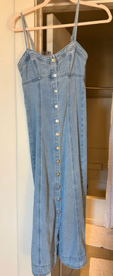 Midi denim dress Photo 0
