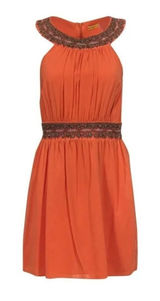 Alice and Olivia Beaded Silk Dress Photo 0
