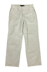 Lioness Cream Cotton Straight Leg Utility Pants Minimalist Small‎ Photo 0