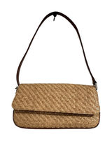 Liz claiborne wicker shoulder purse EUC Photo 0