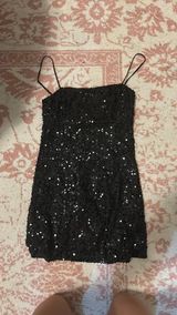 Black Sequin Dress Photo 0