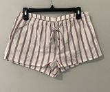 New American Eagle Striped Pajama Shorts Women's Size XS Lounge Sleep Photo 0
