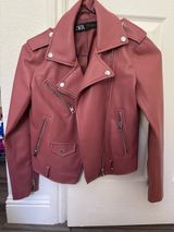 ZARA Leather Jacket Photo 0
