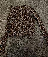 Fitted Cheetah Long Sleeve Multi Photo 0