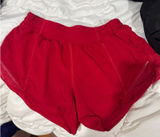 Red Hotty Lululemon Hot Shorts 2.5" Photo 0