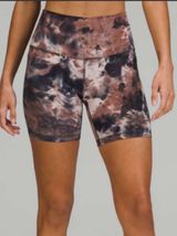 Lululemon Diamond Dye High-Waist Women’s Align Shorts Size 4 Photo 0