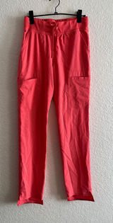 Dickies Scrub Pants XS Dynamix Coral Pink Cargo Jogger HS047 GOGH Photo 0