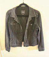 Liverpool Los Angeles Black Denim Jacket Women's Size Small Photo 0
