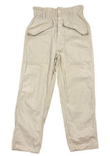 BDG Urban Outfitters‎ Tan High Waist Paperbag Cargo Carpenter Pants Small Photo 0