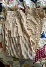 SheIn Gold Shiny Trousers Photo 0