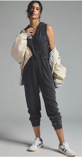Daily Practice by Anthropologie Hooded Jumpsuit Photo 0
