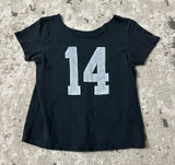Brandy Melville Women’s Y2K Grey Graphic Short Sleeve Shirt Size Small/Medium Photo 0