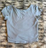 OFFLINE by Aerie Backless Top in Blue Size S Photo 0