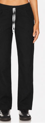 FIGS Kade Scrub Pants Size M Black Straight Leg Technical Collection Photo 0