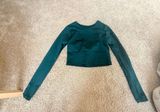 OFFLINE by Aerie Cropped Seamless Ribbed Long Sleeve Photo 0