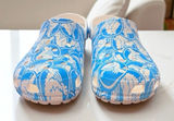 Crocs Classic Clog Venetian Blue Graphic Print Men 8 Women 10 Photo 0