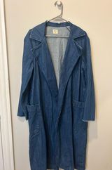 Gap Denim Trench Coat Photo 0