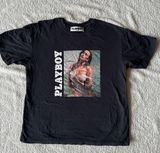 Playboy Black T-Shirt Unisex Photo 0