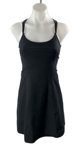 YPB Abercrombie & Fitch SculptLUX Black Sleeveless Tennis Mini Tank Dress Size S Photo 0