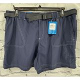 NWT Columbia Shorts XL Blue Sandy River Cargo Inseam 6" Lightweight Outdoors Photo 0