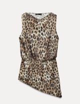 ZARA Leopard Print Top Photo 0