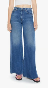 Mother Superior Denim The Undercover Sneak High Rise Wide Leg Denim Photo 0